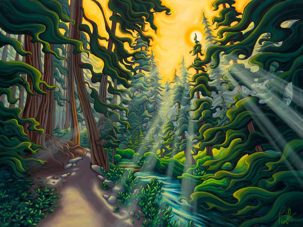Grant Pecoff landscape painting